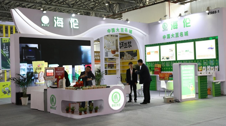 海伦亮相2024中国国际大豆食品加工技术及设备展览会 